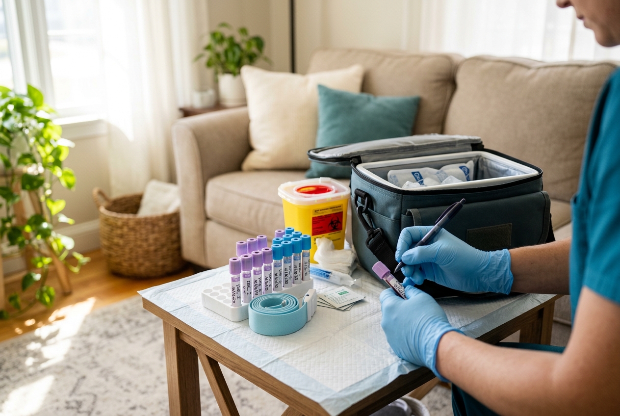 Prelievo a domicilio